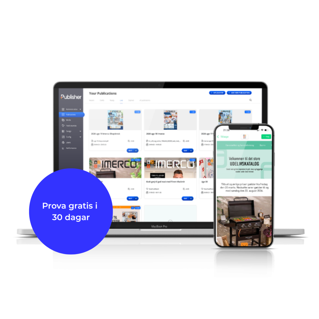 Prova gratis i 30 dagar